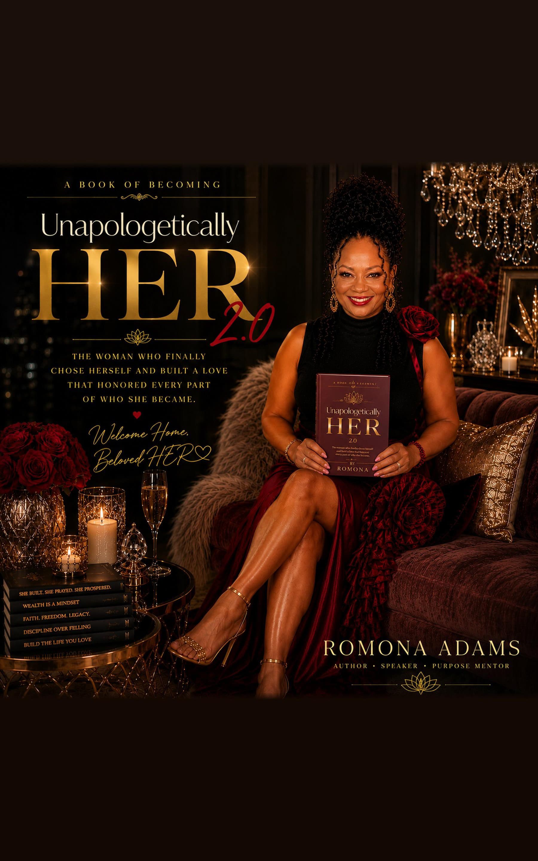 Romona Adams with Sacred Return: Becoming Unapologetically HER 2.0